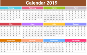 Calendrier complet